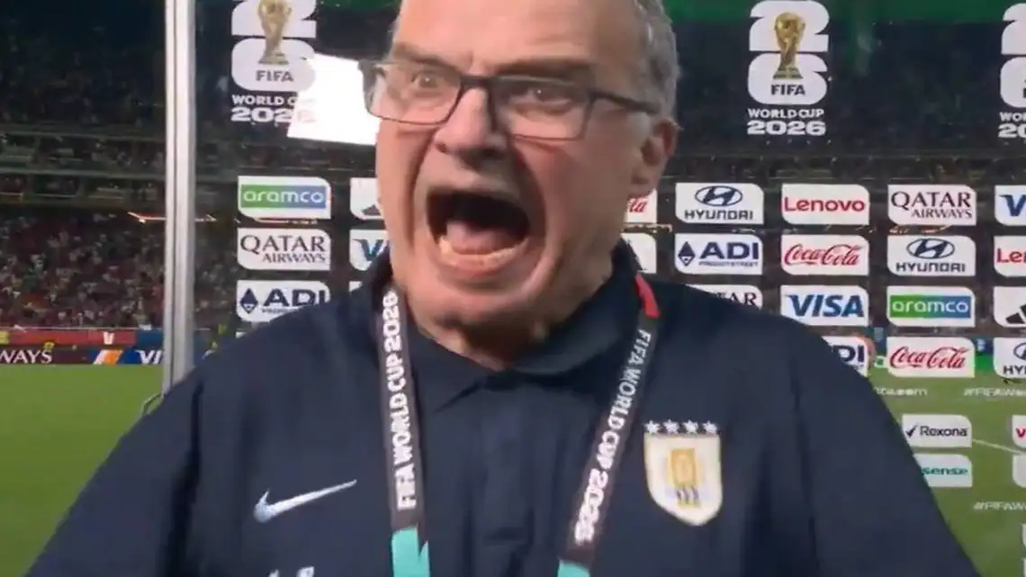 El enojo de Marcelo Bielsa.