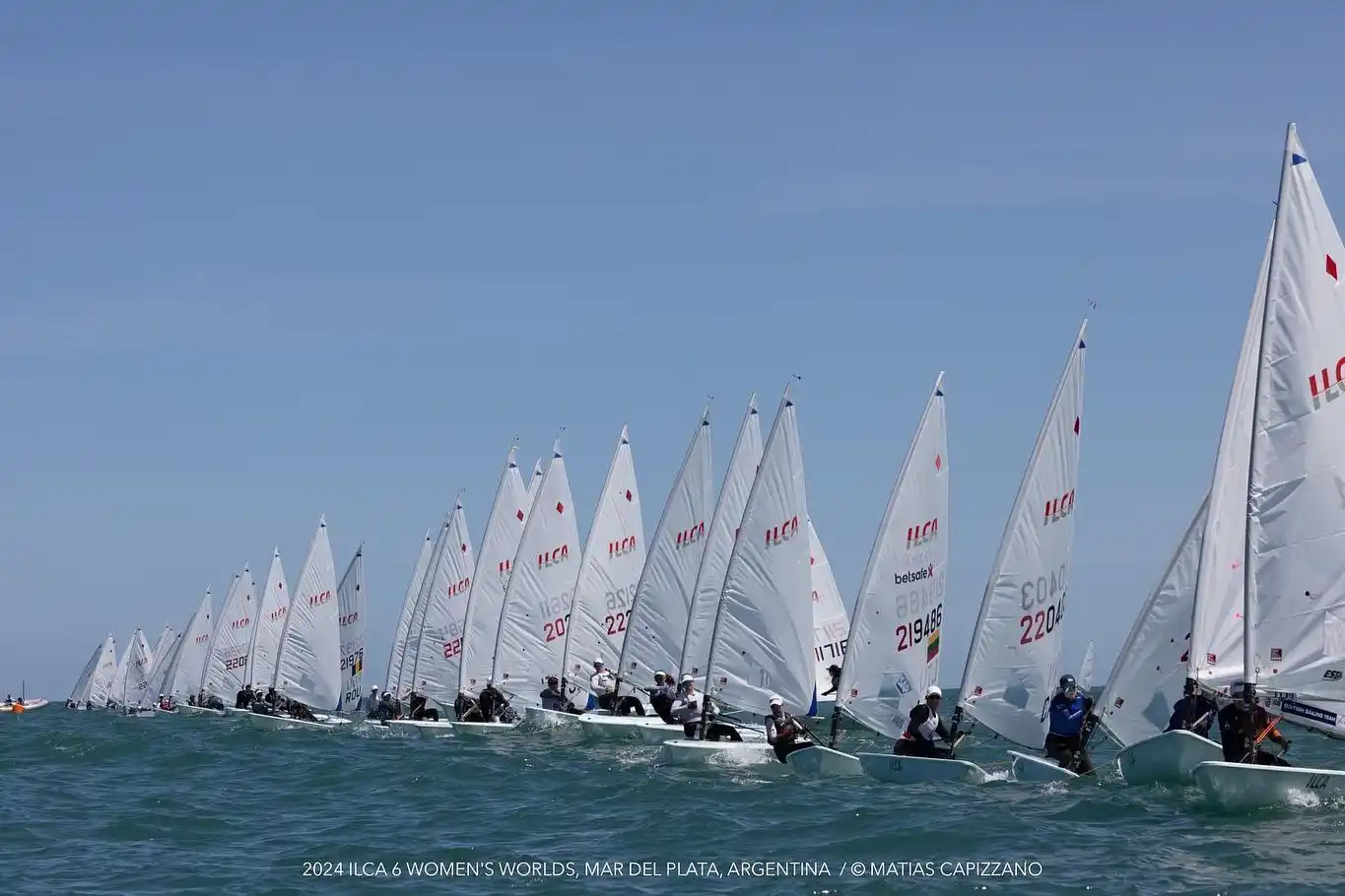 Mar del Plata recibe el Mundial Femenino de ILCA 6
