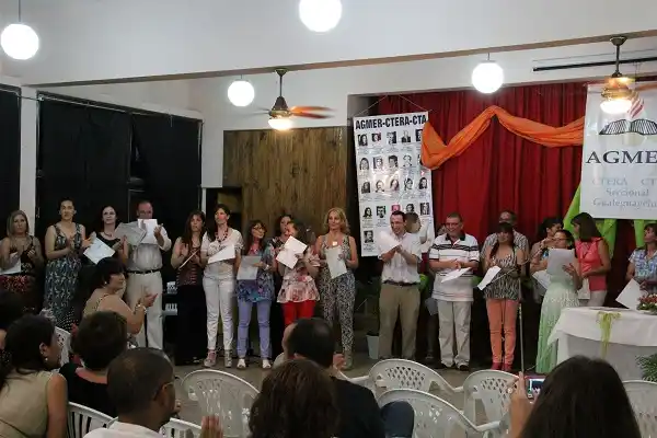 Asumieron las nuevas autoridades de Agmer