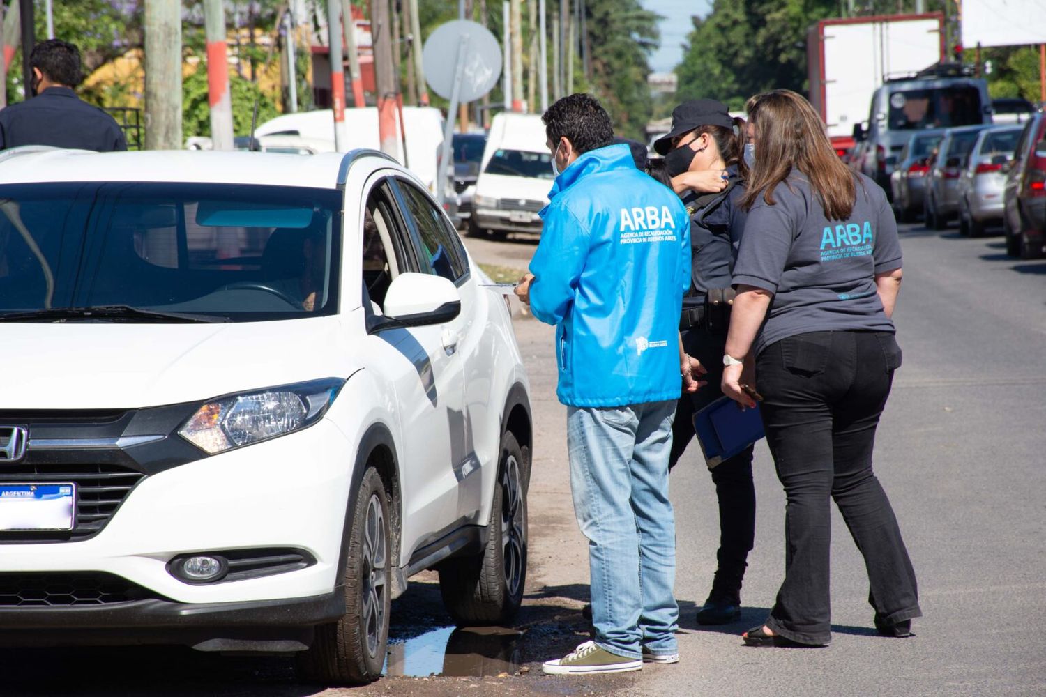 La Plata: ARBA retuvo un auto de alta gama que registraba una deuda de casi un millón de pesos de Patente