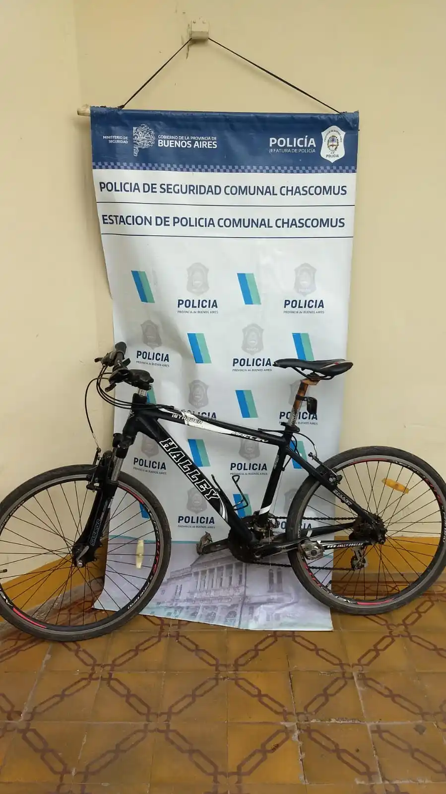 Fue entregado a propietario una bicicleta que había sido sustraída