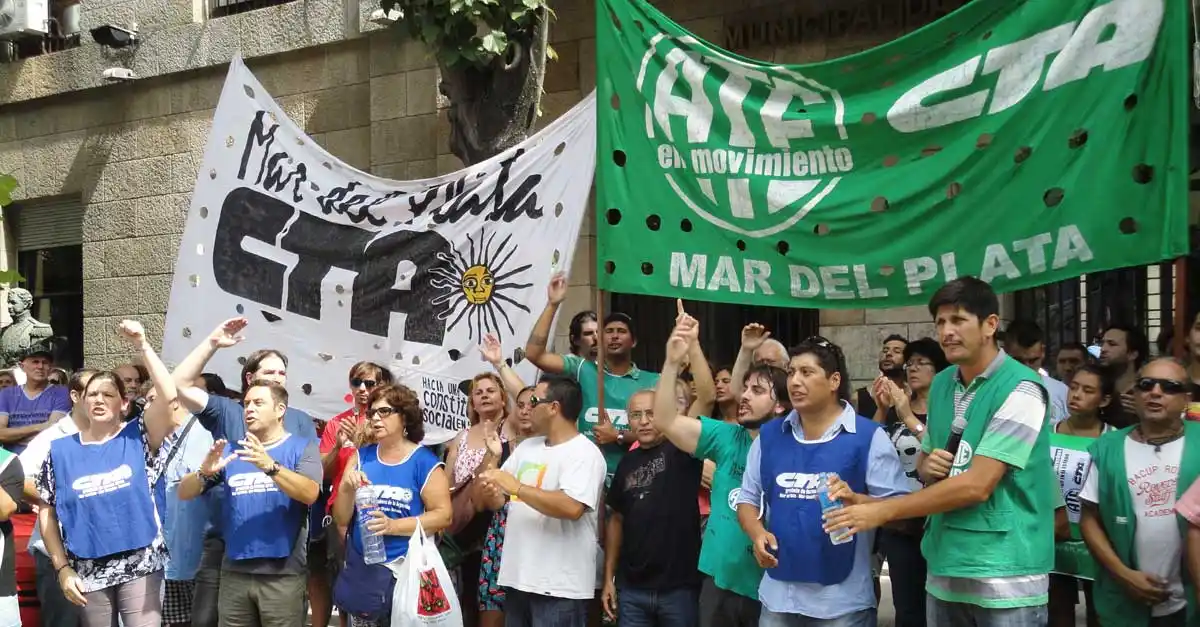 La CTA asegura que el paro será "contundente" en Mar del Plata
