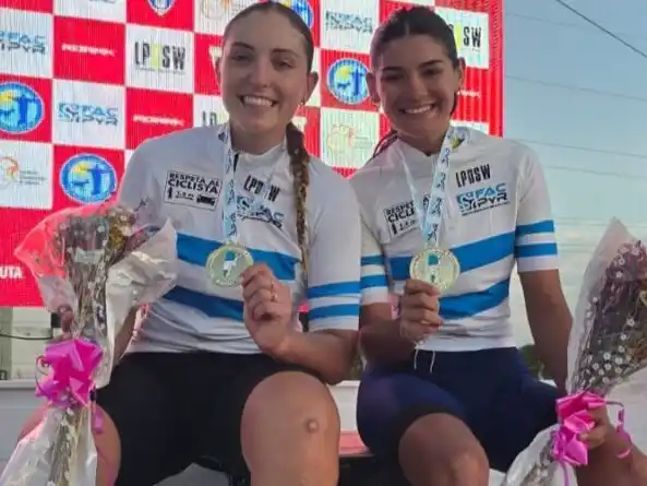 Jennifer Francone y Tapia, campeonas en Elite y Sub 23. Foto FACPyR.