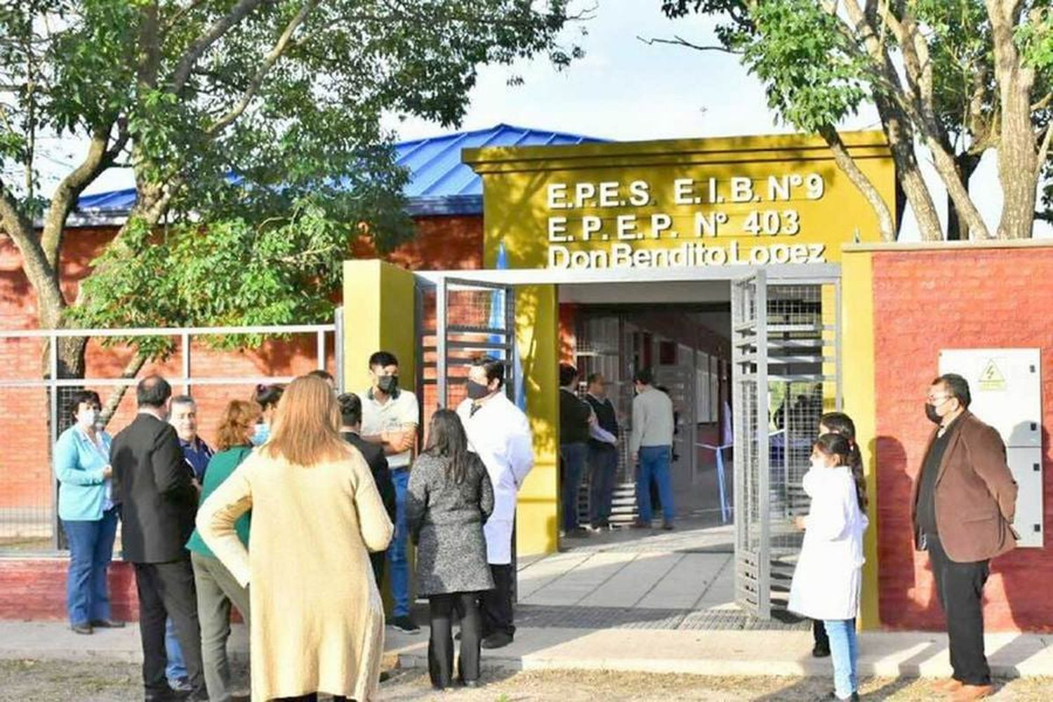 Tres nuevos edificios escolares en el departamento Laishí