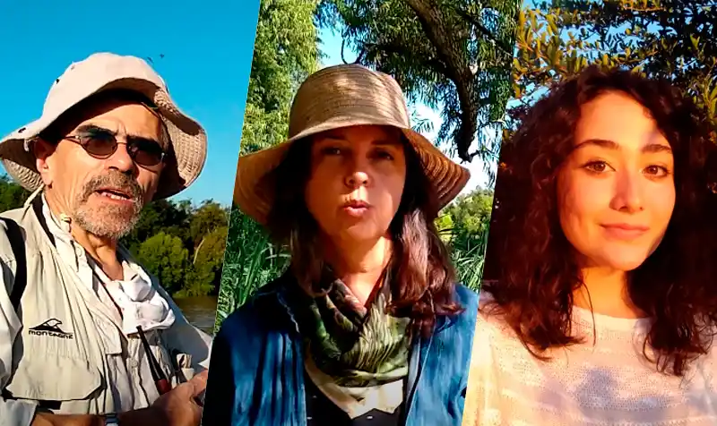 Estudiante de periodismo filmó en San Pedro un documental sobre la importancia de los humedales