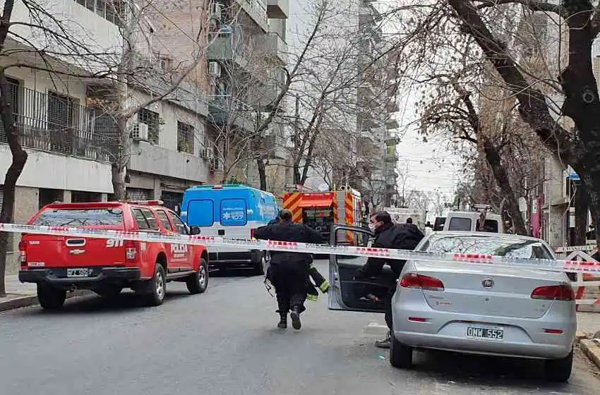 Caos en Moreno y Brown por una fuerte explosión