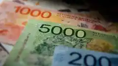Efectivo: en un mes se entregaron 1.500 toneladas de billetes de $1.000