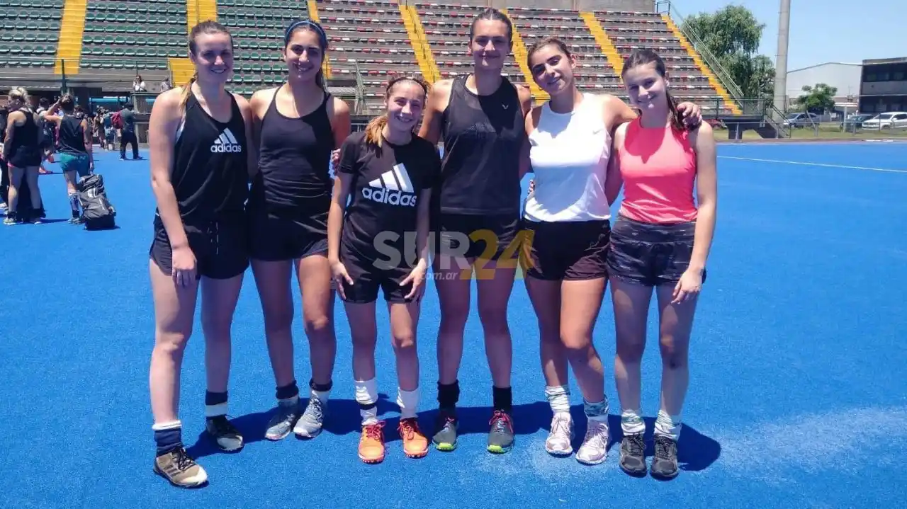 Jugadoras de la Unión del Centro en el Campus EDA