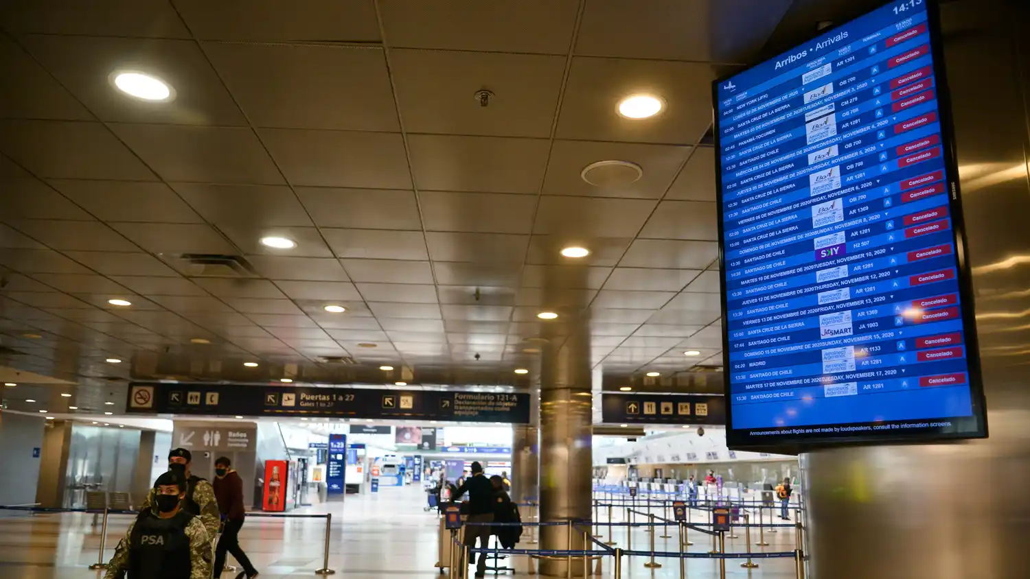 Coronavirus: restringen ingreso al país y hay preocupación en sampedrinos que deben volver