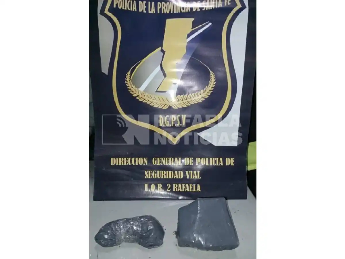 Trasladaban droga de San Francisco a Clucellas en remis