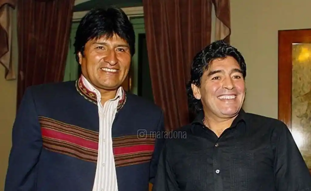 Evo Morales sobre la muerte Maradona: “Gran amigo de las causas justas”
