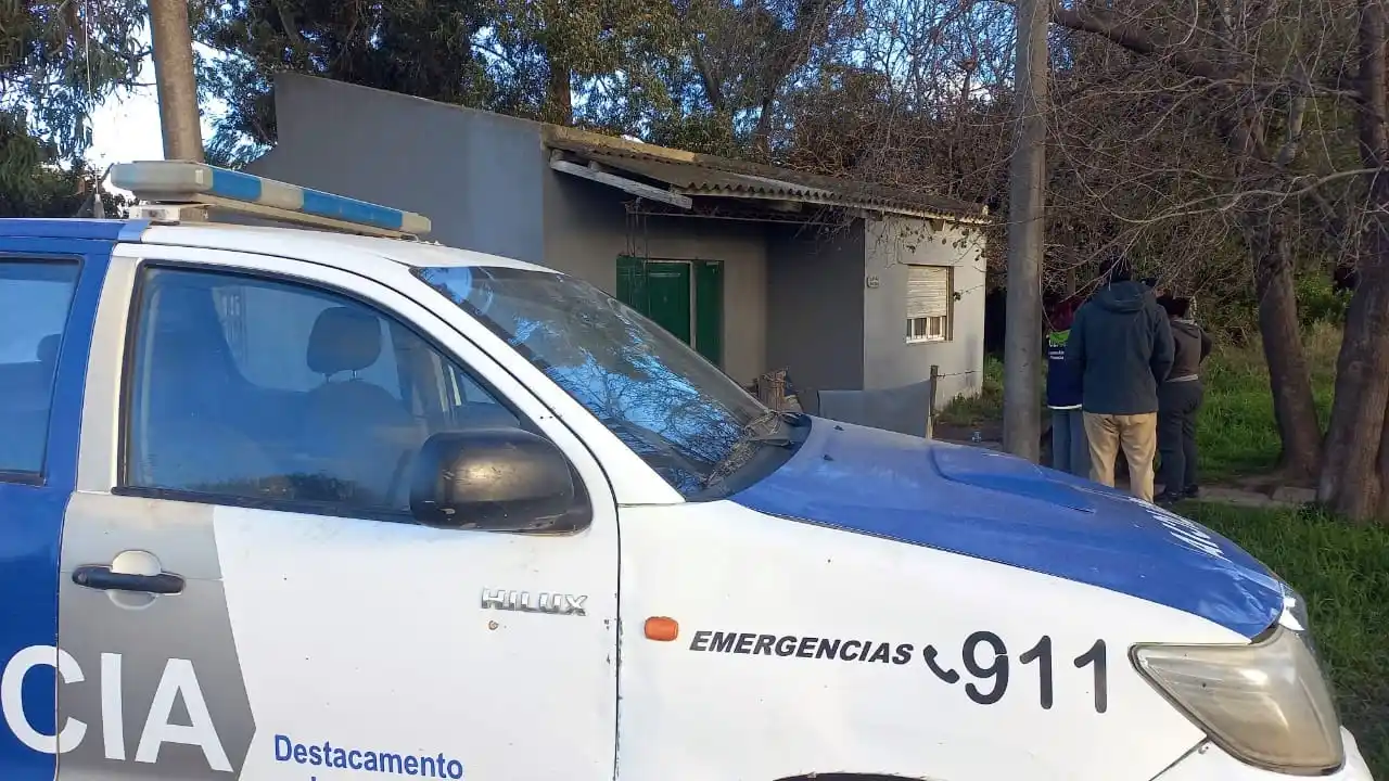 Operativo desarrollado en un inmueble de calle 568, de Quequén