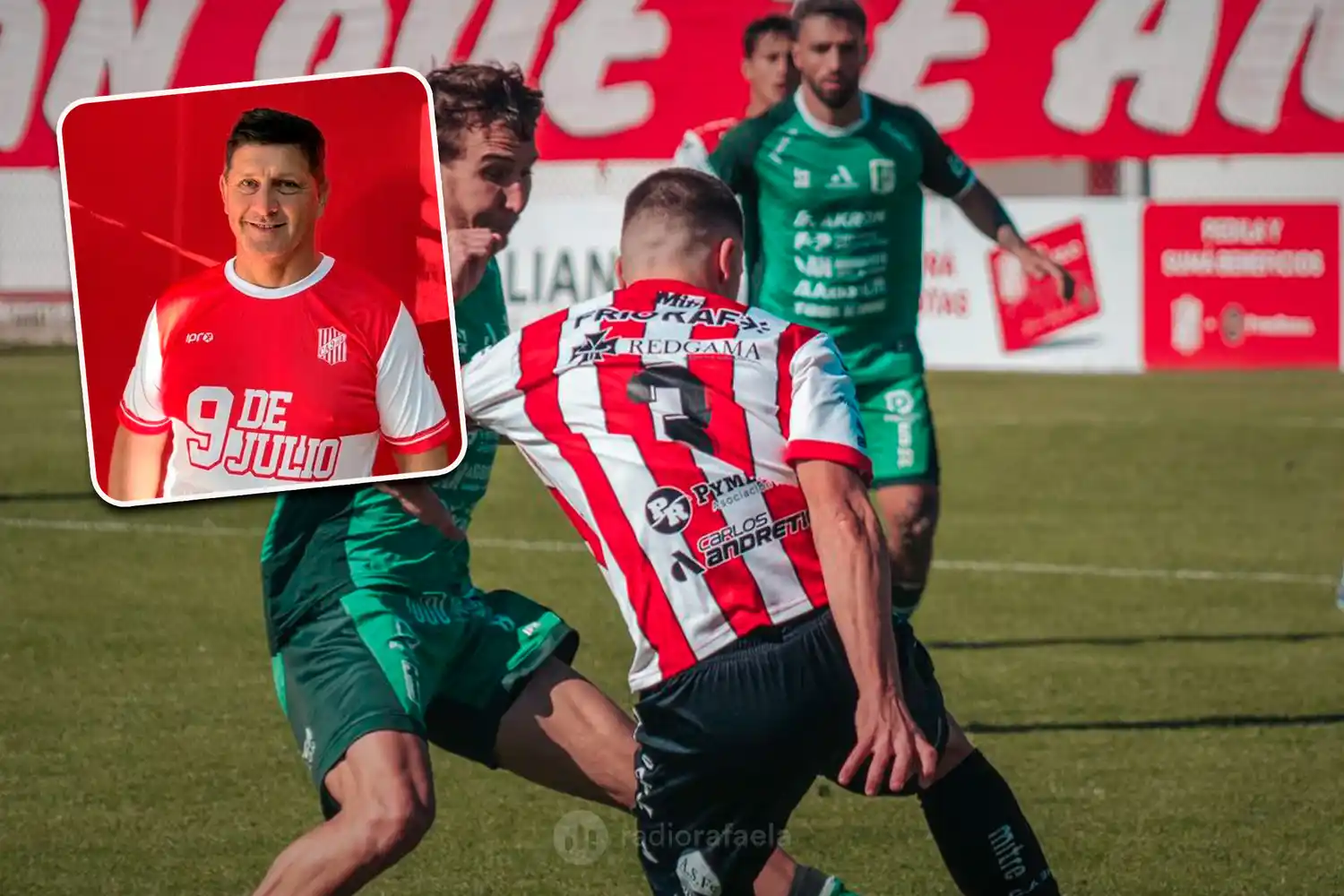 Marcelo "El Chaqueño" Varela - entrenador del Club 9 de Julio | Un repaso por el trabajo que está haciendo el "León" en el Federal A