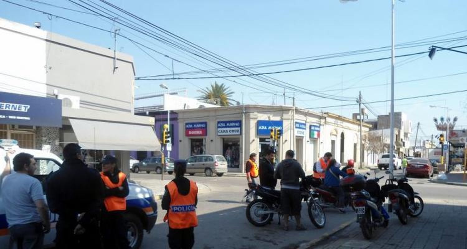 Inspectores mal estacionados