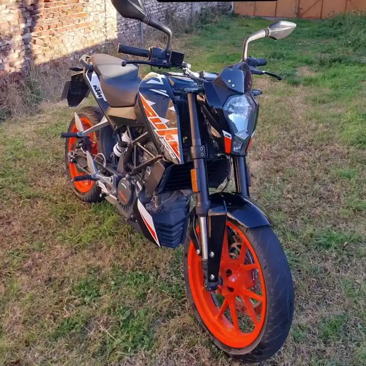 La KTM Duke 200 fue hallada