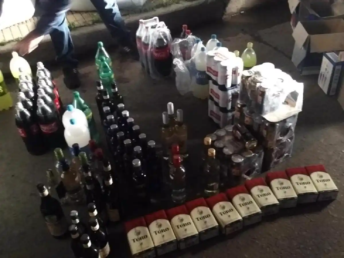 Interceptaron a delivery de bebidas alcohólicas