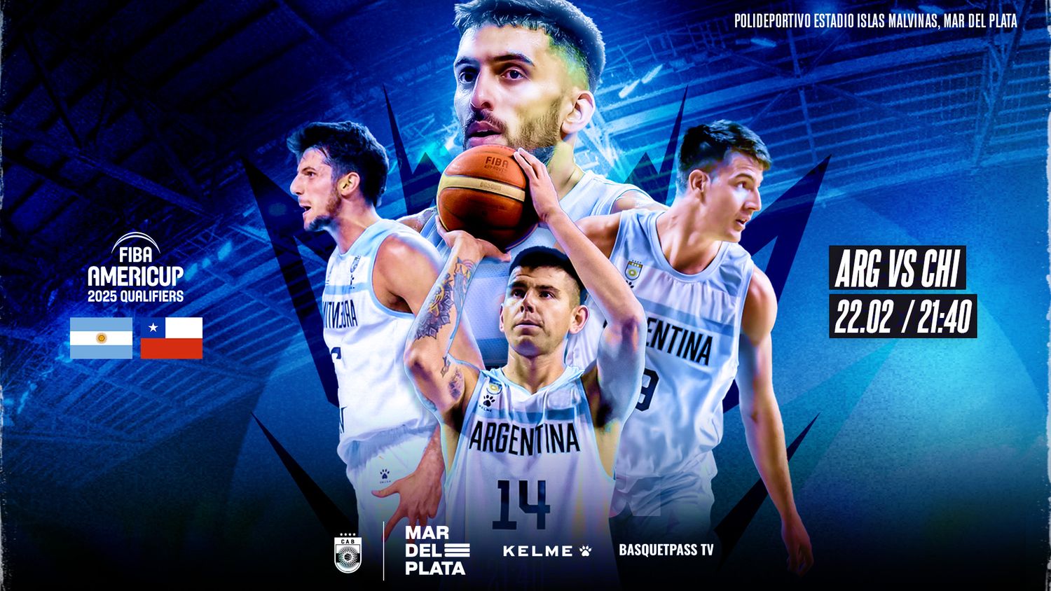 Argentina tiene todo listo para el debut rumbo a la AmeriCup 2025