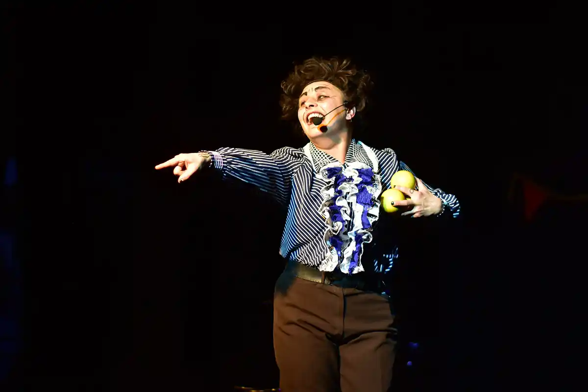 “Doña Fresca”. Se presentó ayer en el “Luis Sandrini”
