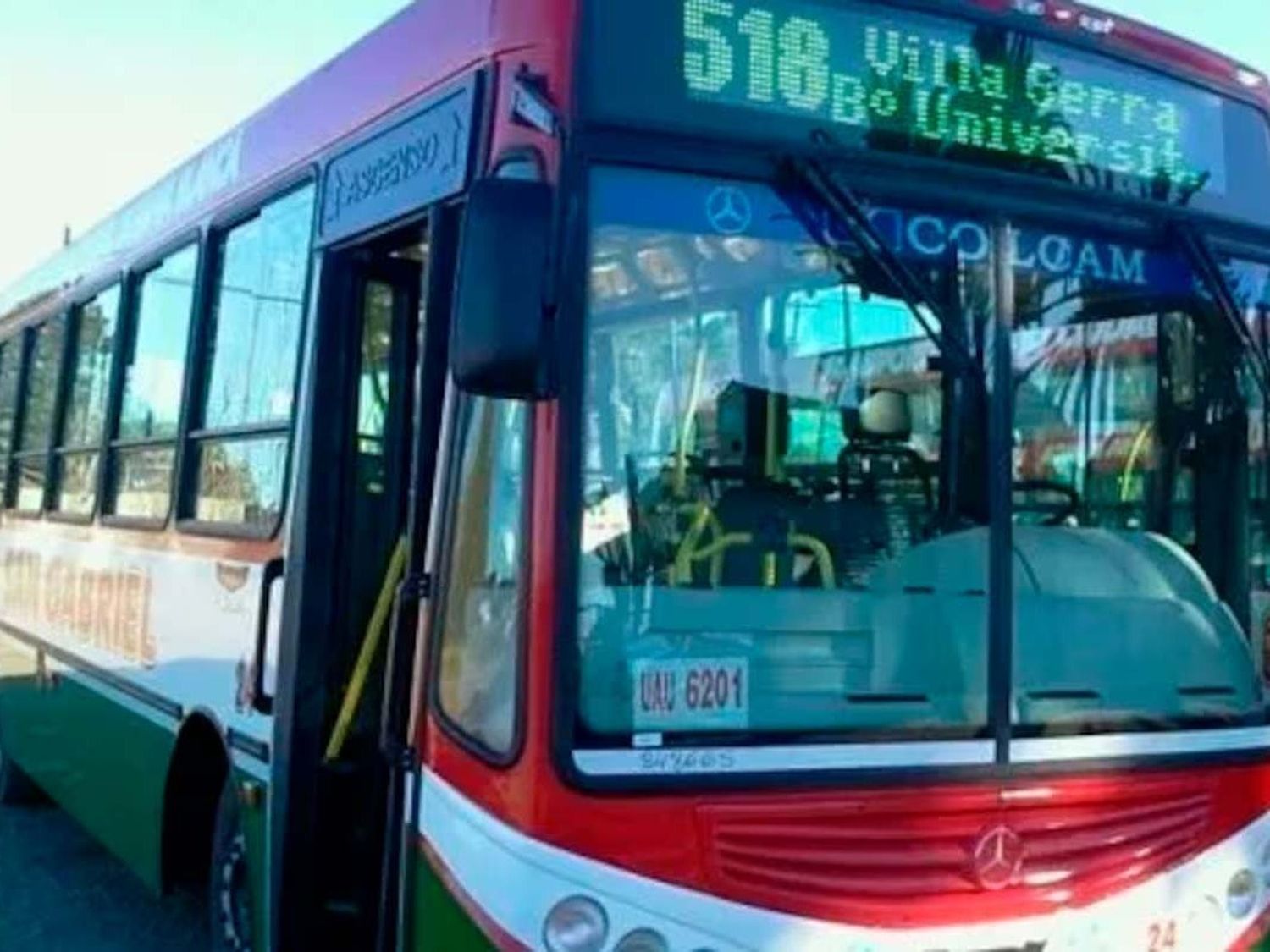 La víctima fue atacada en la línea 518