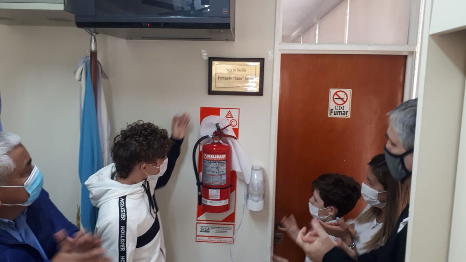 Sentido homenaje a Nano Cajide: “Un referente para la educación”, coincidieron todos