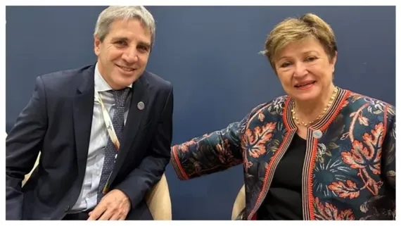 Georgieva recibió a Caputo en una "muy buena” reunión
