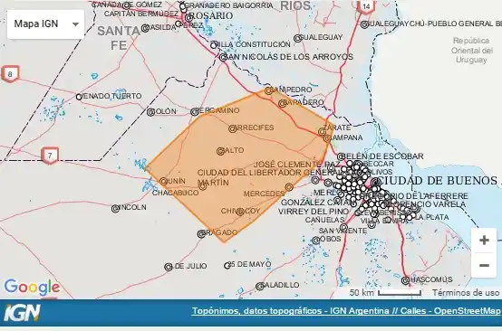 Alertas meteorológicos en territorio bonaerense 