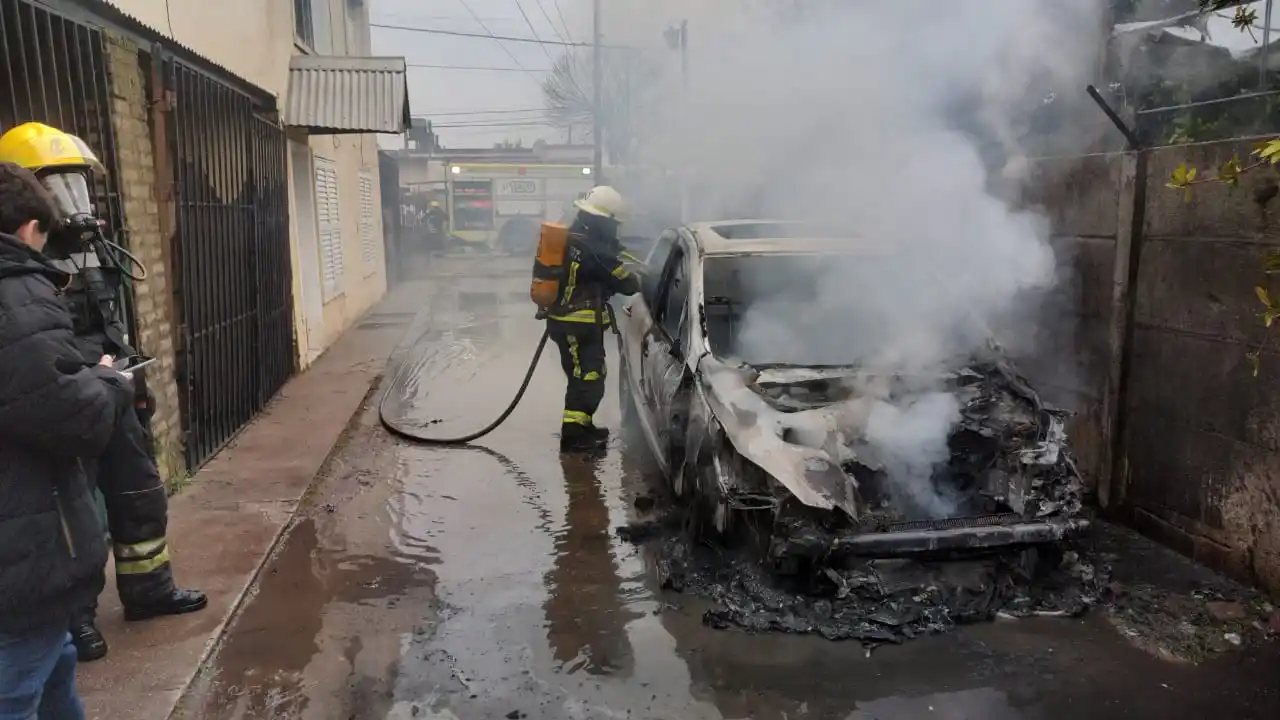 incendio vehículo - 2