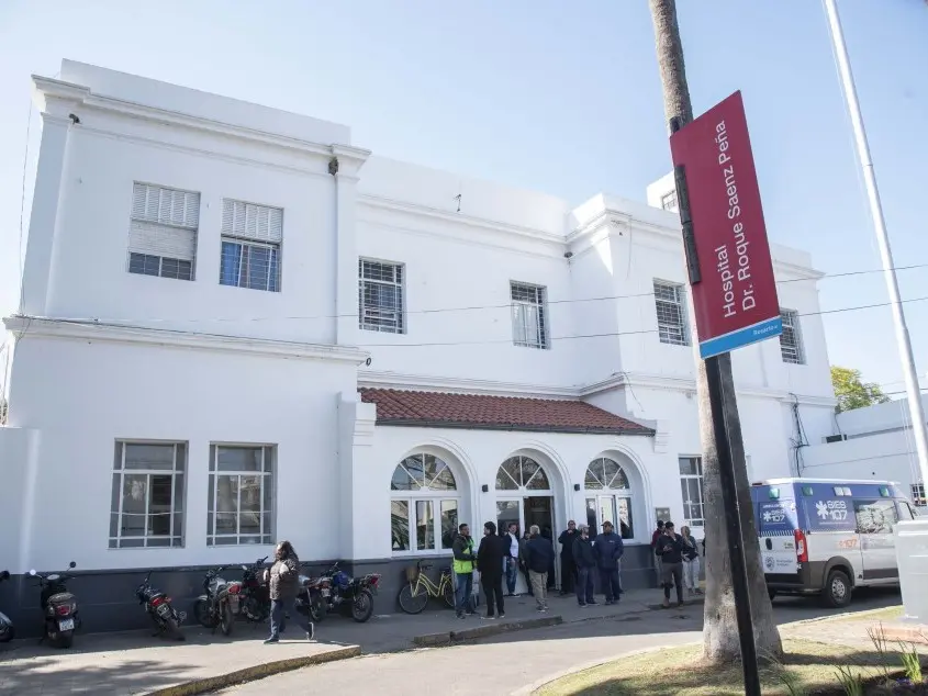 Hospital Roque Sáenz Peña.