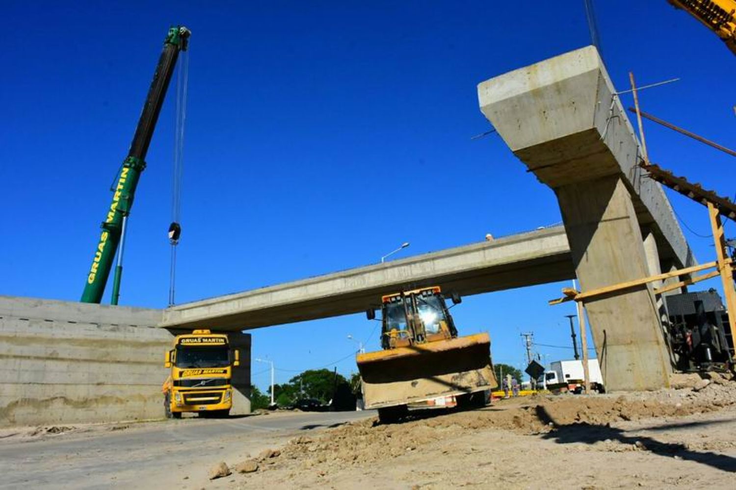 Viaducto sobre elevado: en la rotonda 
habrá interrupción parcial del tránsito