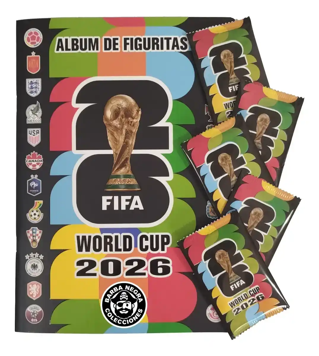 album mundial barba negra - 1