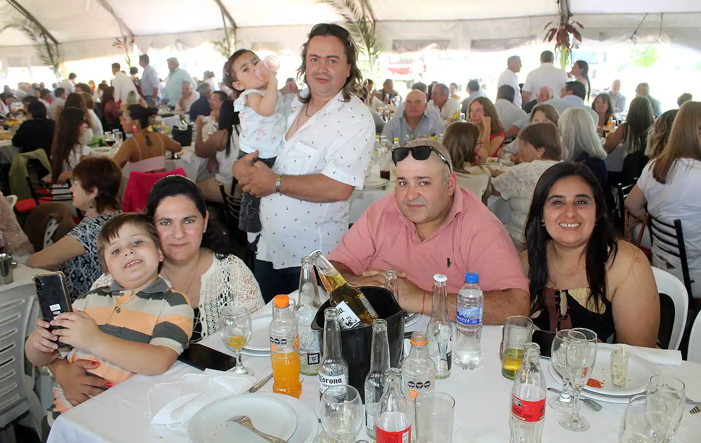 Gran almuerzo de Bomberos en imágenes