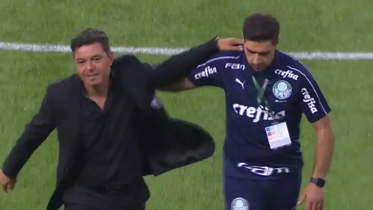El reconocimiento más grande: qué le dijo el DT del Palmeiras a Gallardo