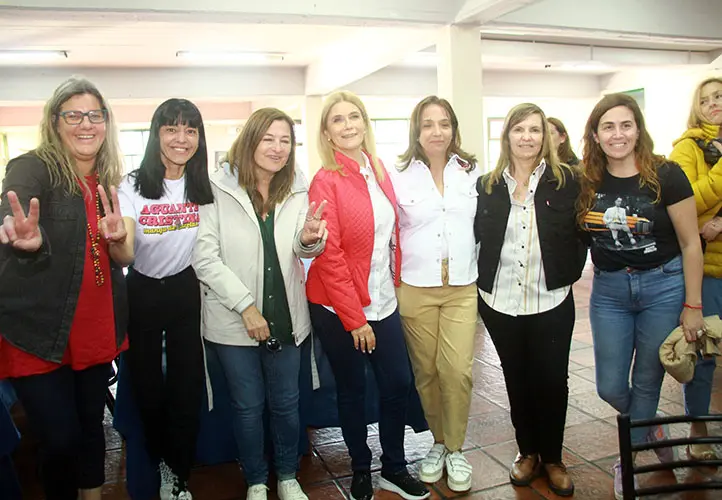 Con la Vicegobernadora. Debate de mujeres