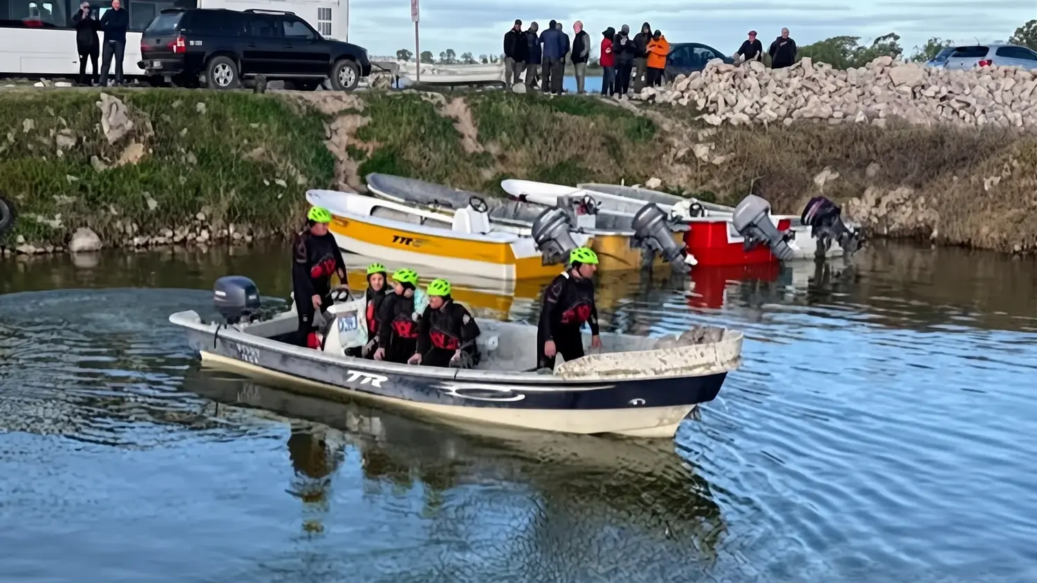 El cuerpo del pescador permanecía desaparecido en la Laguna del Monte