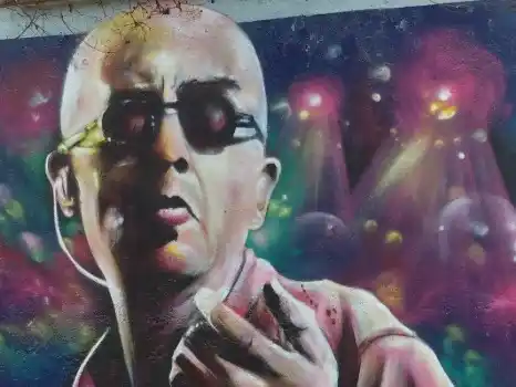 El mural del Indio Solari será un lugar de encuentro y homenaje al músico