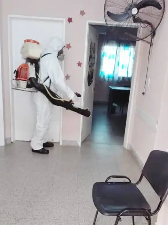 UDAAPA: Continúan las fumigaciones en los CDI y en los barrios