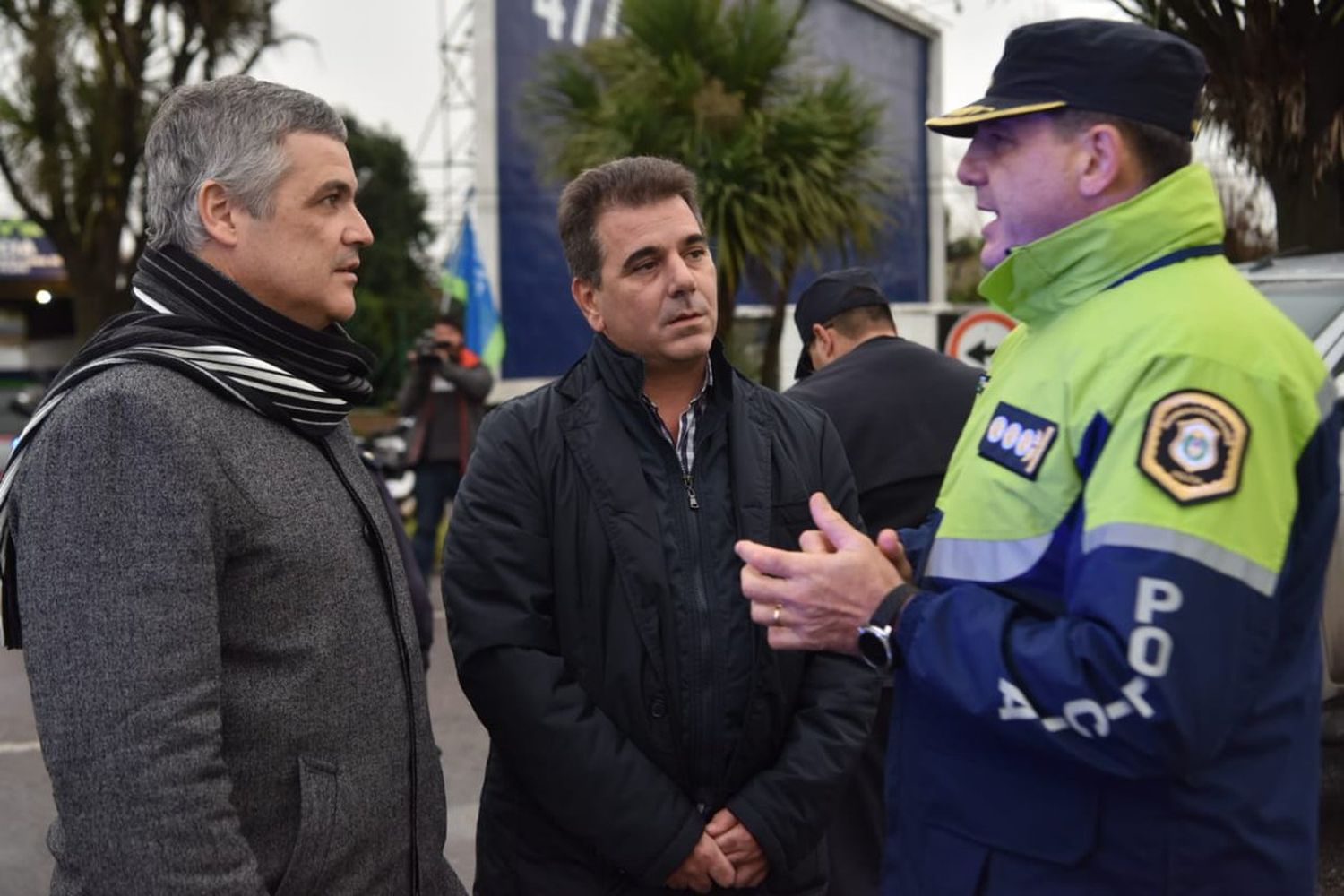 Ritondo supervisó el "Operativo invierno" desplegado en la costa bonaerense para las vacaciones