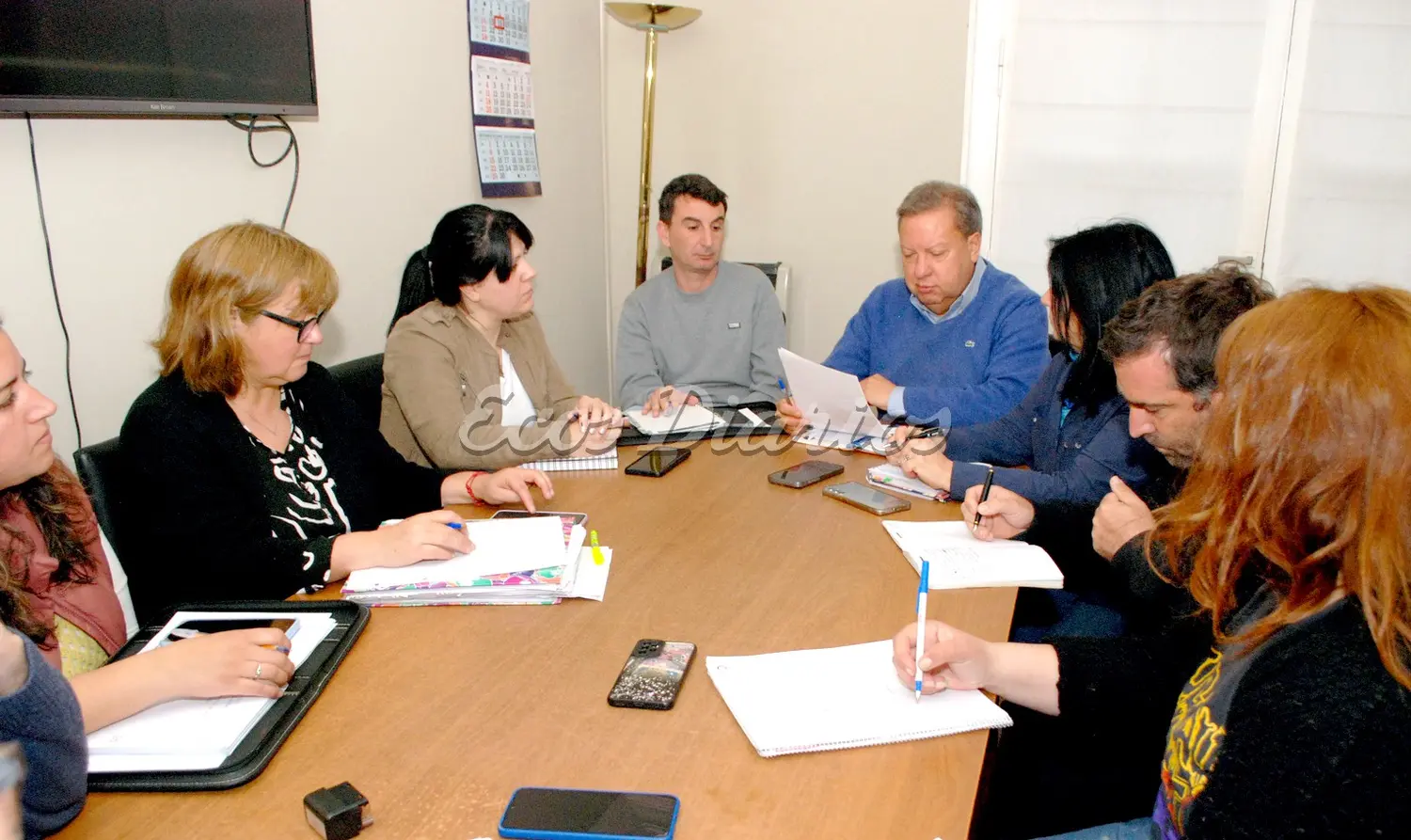 Proyecto presentado. En la reunión de la Comisión de Transporte se present ayer la fórmula polinómica