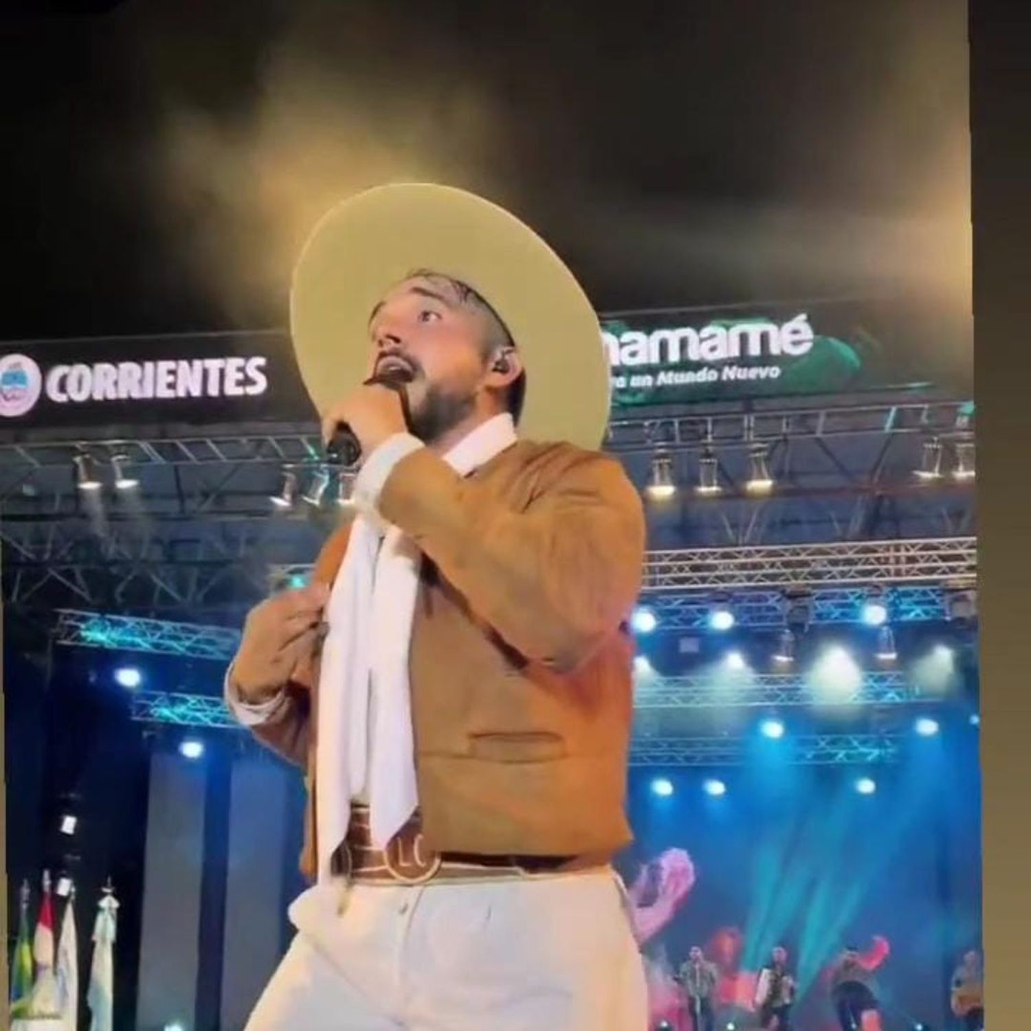 Lázaro Caballero se destacó en la Fiesta Nacional de Chamamé