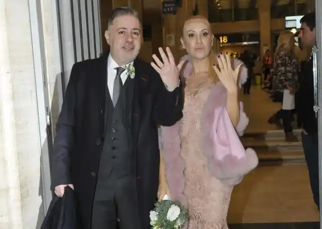 Fabián Doman y María Laura de Lillo celebraron su unión civil
