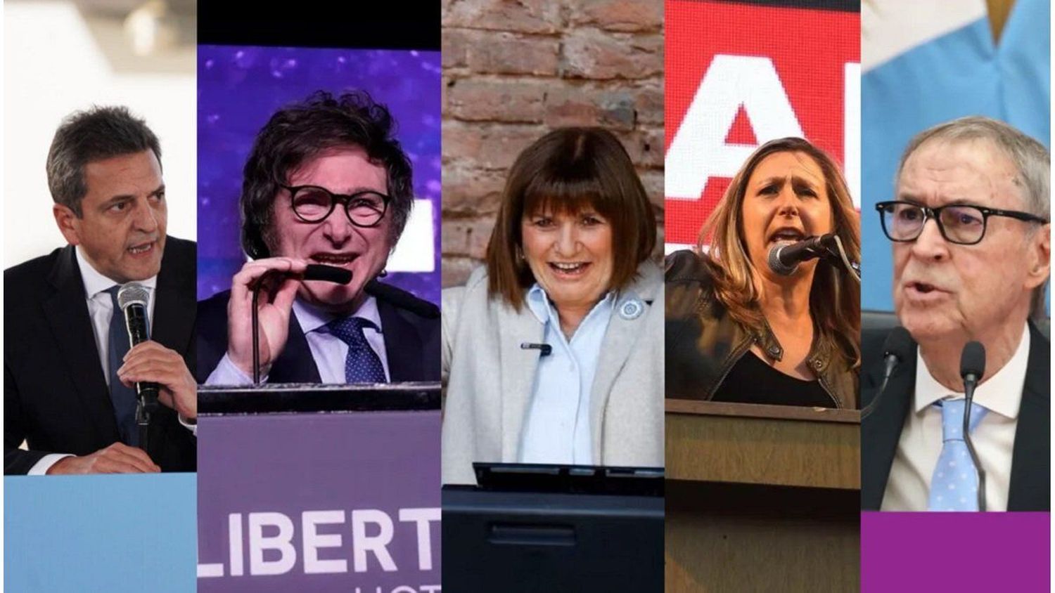 Los candidatos se enfrentarán en el primer debate presidencial