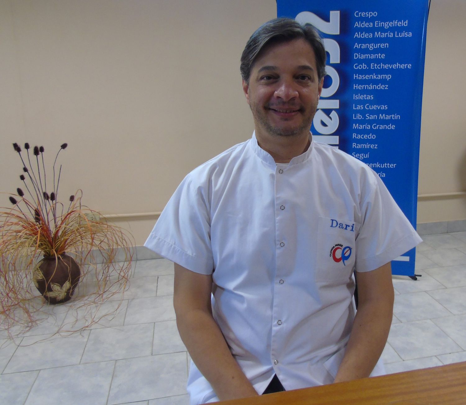Darío Wiesner nos habla de la profesión que abraza con vocación de servicio y alta cuota de humanidad