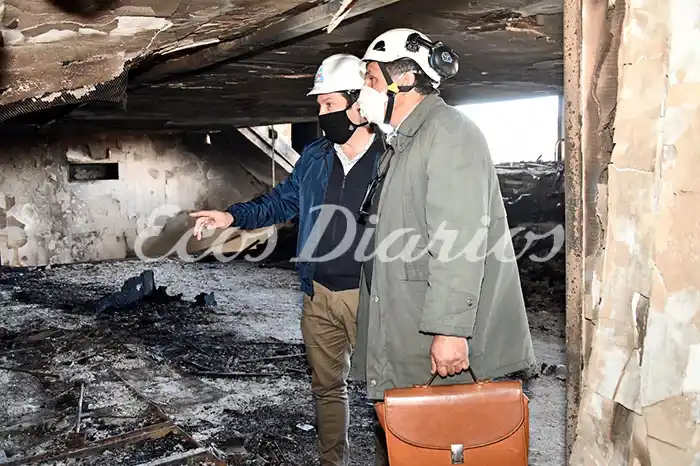 Inspeccionaron la estructura del Teatro Auditórium