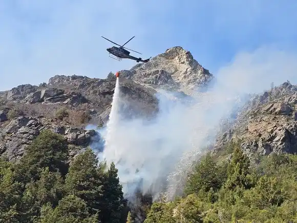 Río Negro también decretó el estado de emergencia ante el riesgo extremo de incendios