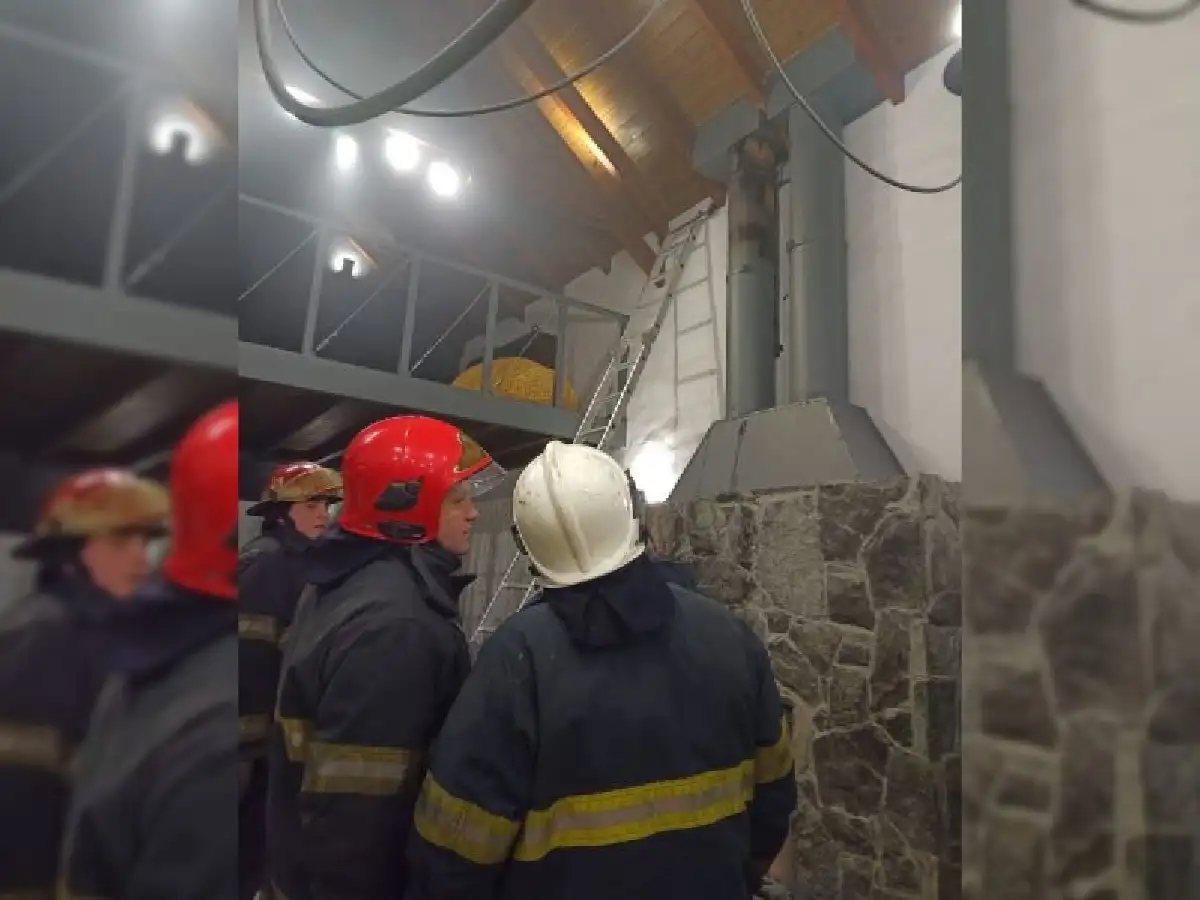 Un problema en la calefacción desató un incendio en una casa