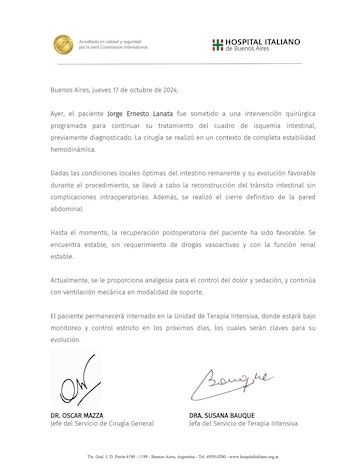parte medico lanata