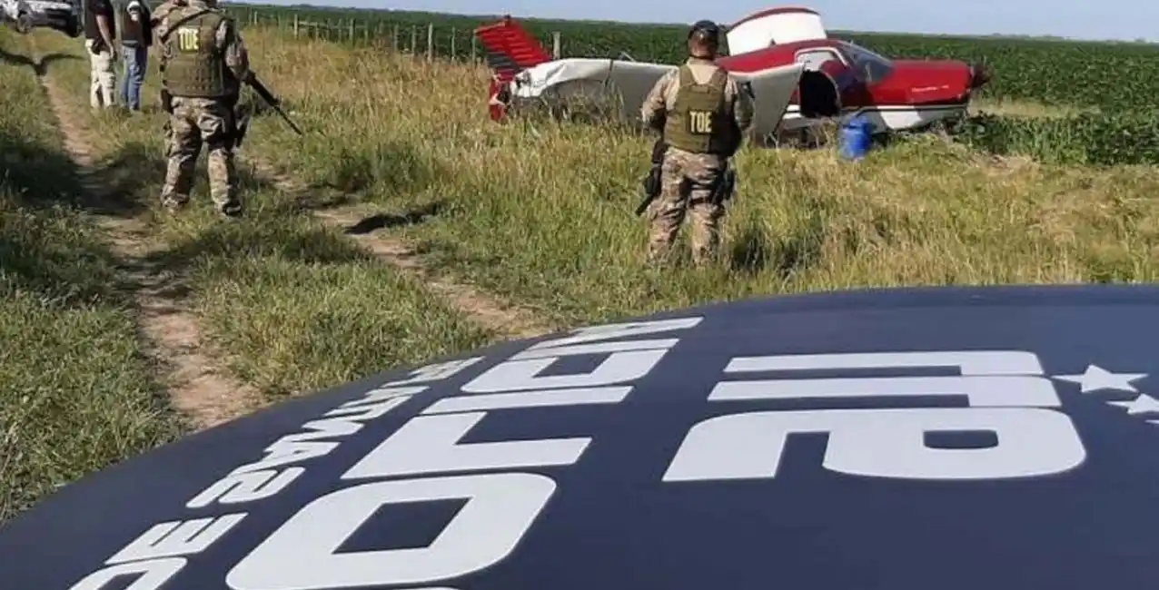 Avioneta con droga en San Justo: detienen al “Pulga” Casco y a Lorena Melgarejo