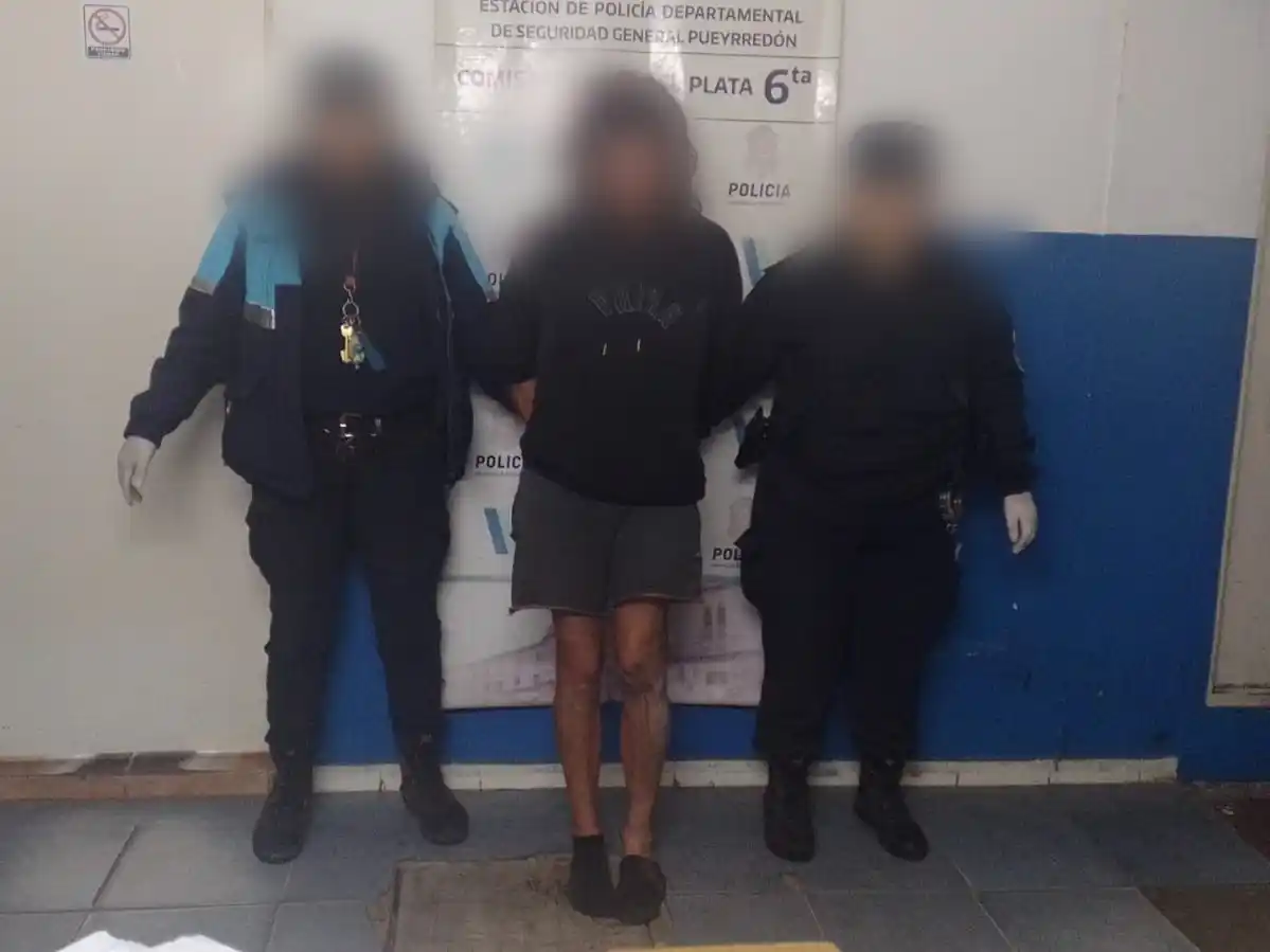 La agresora fue detenida, se le formó una causa por intento de homicidio y quedó alojada en el penal de Batán.