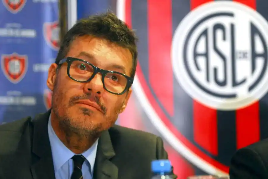Tinelli podría renunciar a la presidencia de San Lorenzo
