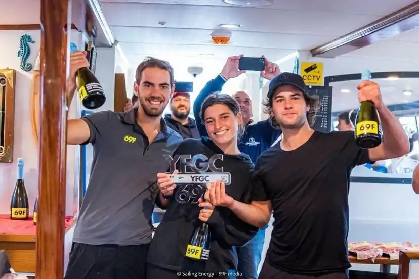 Youth Foiling Gold Cup en Italia: Dante Cittadini fue segundo y Eugenia Bosco quinta